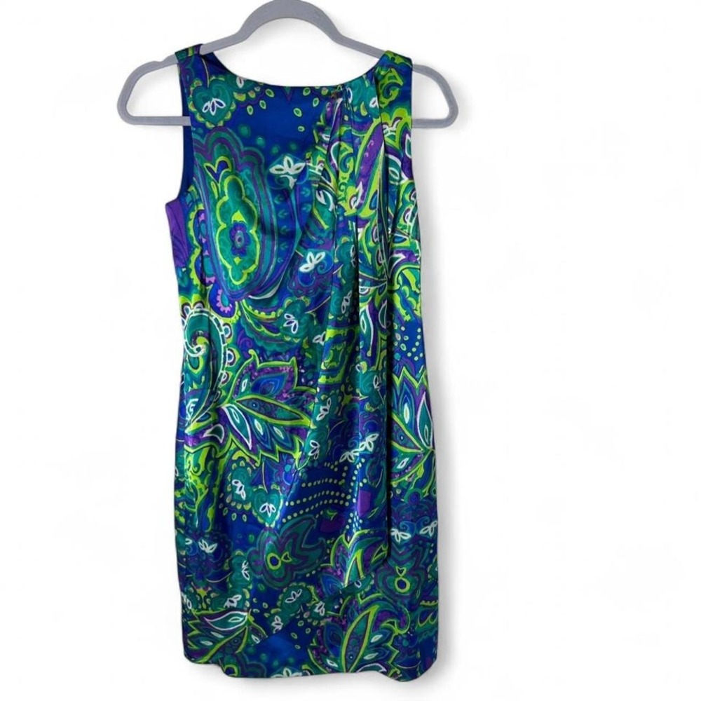 Ralph Lauren‎ multicoloured paisley print dress Size 4 #boho #paisley